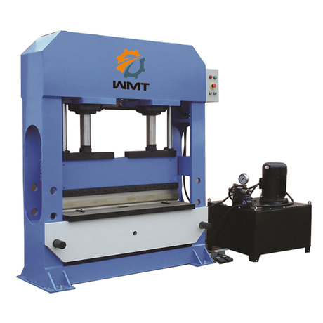 HPB150 hidráulica Taller de Prensa con Duoble Cilindro