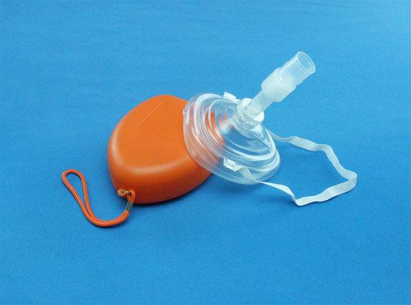 Pocket mask with tube