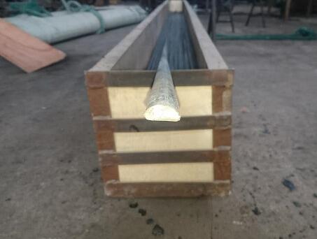 half round steel rod