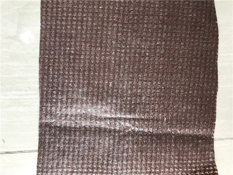 Nigeria alta calidad 320GSM chocolate impermeable sombra red