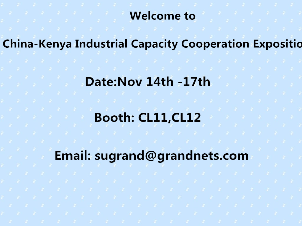 Exposición de Cooperación China-Kenia capacidad industrial