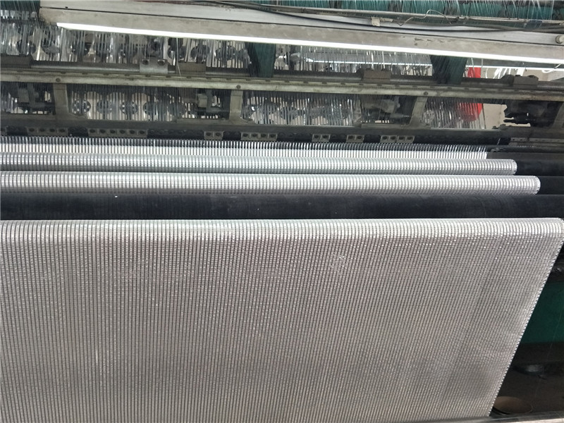 Red de protección solar de punto de aluminio HDPE