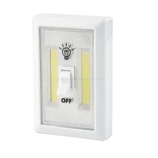 2*3 W Cordless COB Switch Light with Magnet, Sticker, Screw Holes for Mounting on The Wall