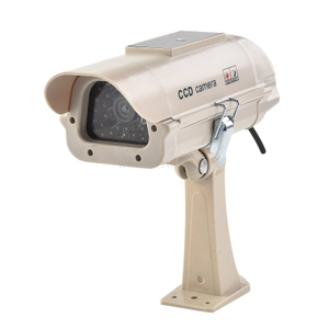 1 LED fake camera for security with solar panel for security