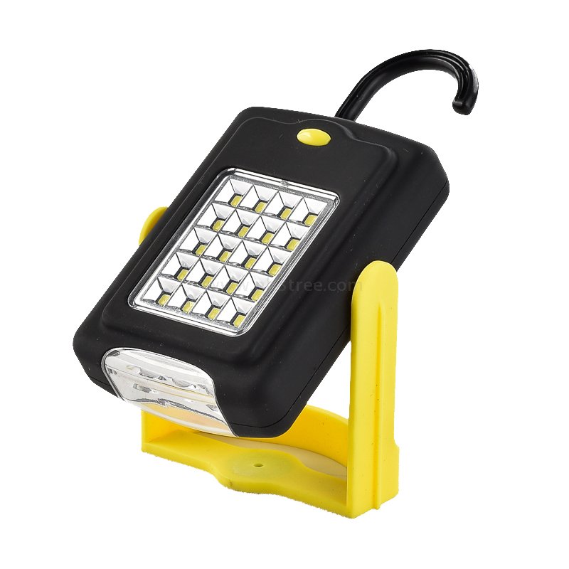 20 SMD+3 LED Rotating Magnetic Work Light With Flexible Hook