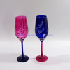 glass tumbler and wine glass set with decanter