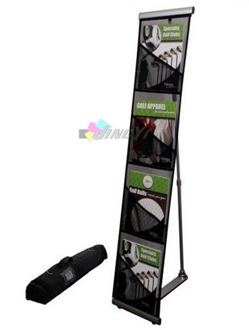 Quality DM A4*4 Mesh Brochure Display Holder Stands, Cheap A4 Mesh L Brochure Flyer Display Stand