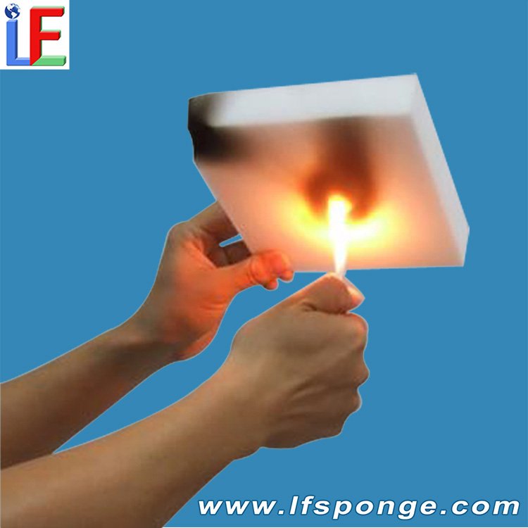 Espuma de melamina resistente al fuego y alta resistencia al fuego de lfsponge.com