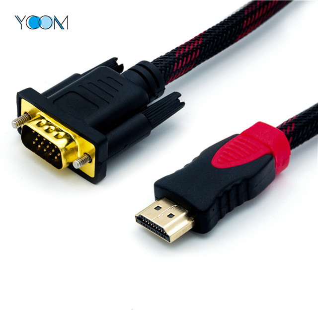3D OEM macho HDMI a cable VGA con Enthernet