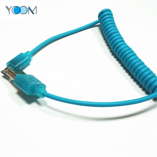 Spring USB Cable for Micro