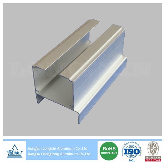Natural Anodized Aluminum Profile as Rail