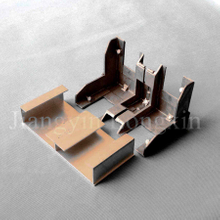 Aluminium Profile for Construction with Casting Parts