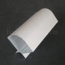 White Powder Coating Round Aluminum/Aluminium Profile