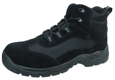 ASTM standard suede leather pu sole sport safety shoes