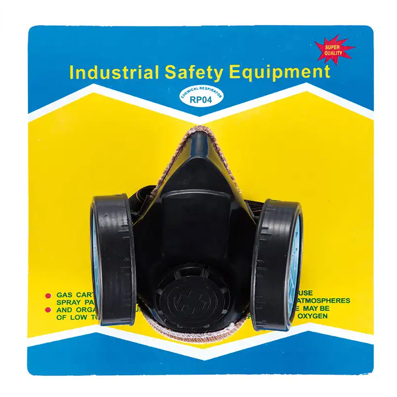 Replaceable Filter Double Cartridge Industrial Anti Dust Respirator Mask