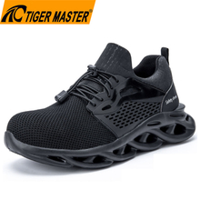 Soft Light Weight Steel Toe Safety Shoes Sneakers for Men