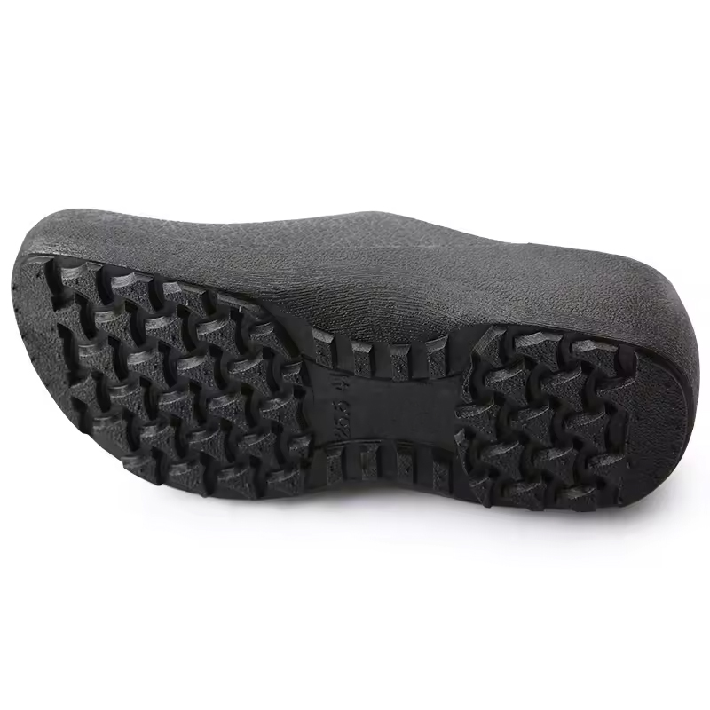 Black Waterproof PVC Kitchen Chef Shoes Non-slip