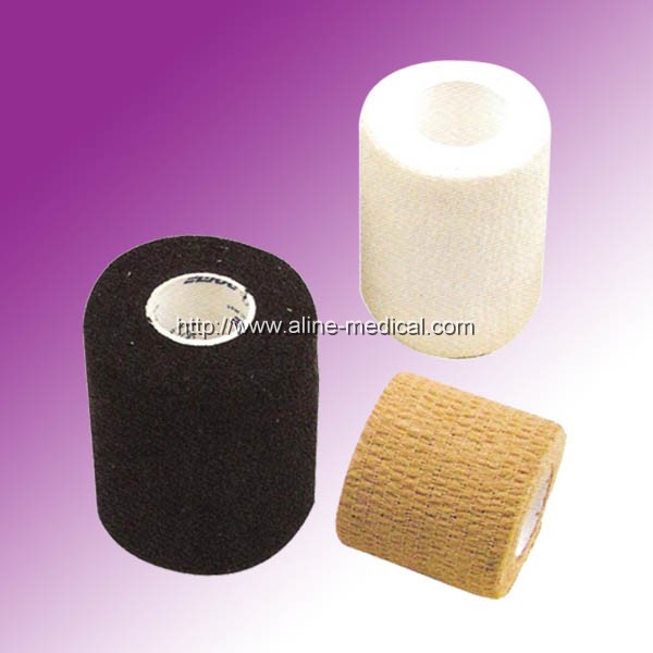 Cotton adhesive elastic bandage