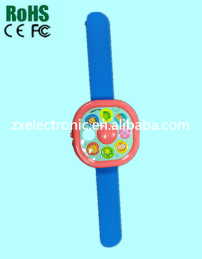 Cheap voice recorder music player kid wrist watch for advertising & decration