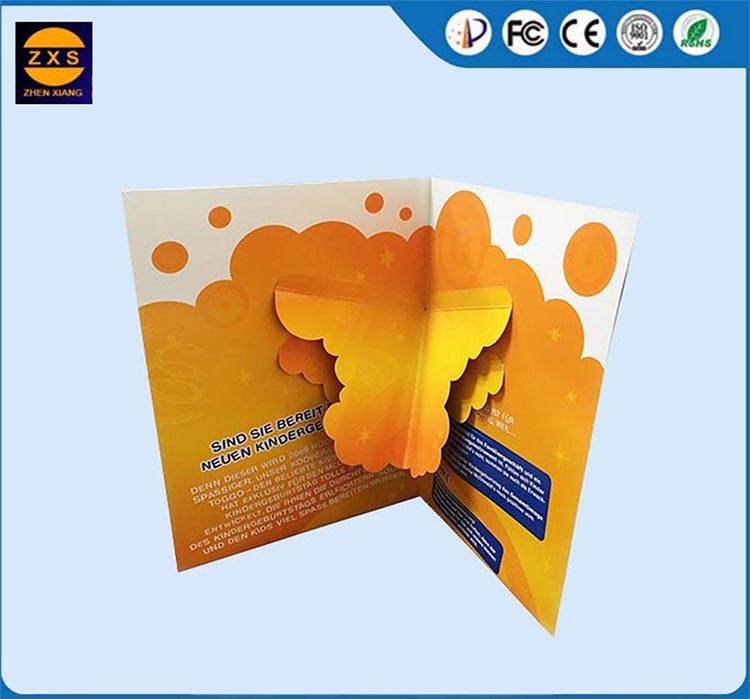 Voice recording greeting card custom design invitation wedding cards