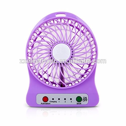 usb rechargeable mini handheld fan for promotion