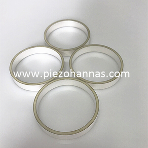 Transdutor tubular de cerâmico pzt4 piezo para equipamentos sonares