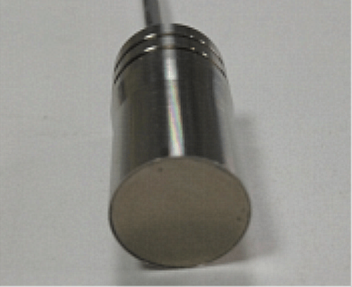 A braçadeira de 200khz no transdutor ultra-sônico do medidor do fluxo de gás para o gás natural