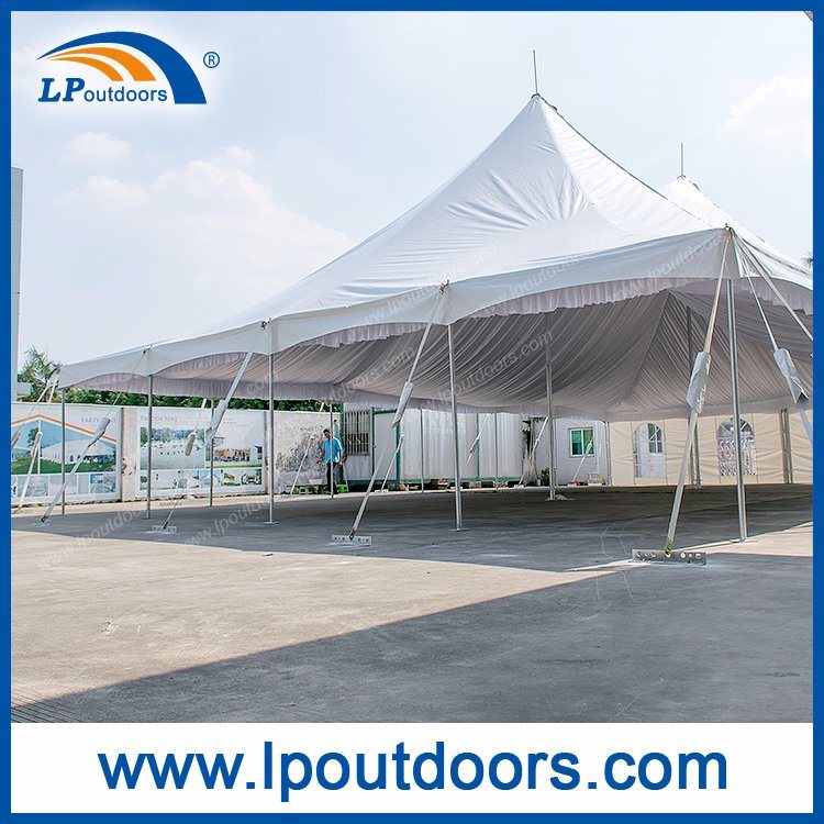 Carpa de boda al aire libre de 40x60' con postes de acero para la venta