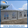 10X10米透明屋顶透明塔式帐篷适合婚礼活动