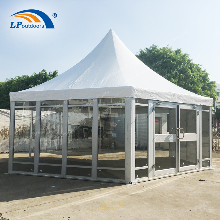 Tienda pagoda 10x10m