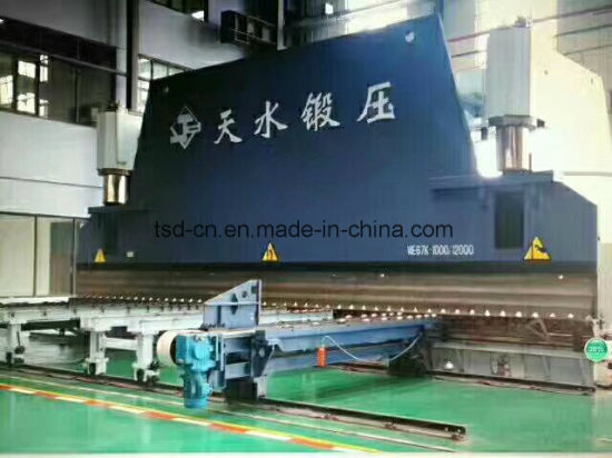 Prensa plegadora de chapa CNC grande de 1000 t / 12 mm (WE67K-1000 t / 12000 mm)