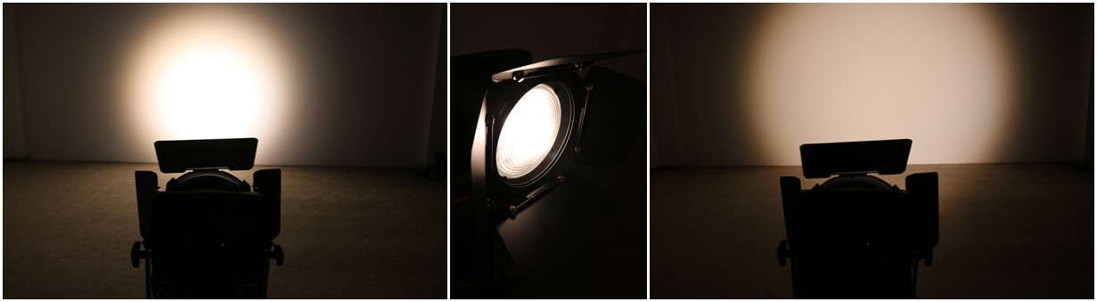 led suave luz de fresnel