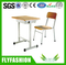 Solos escritorio del estudiante de la escuela y） usados de madera del （SF-33S de la silla