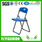 Durable plastic folding chair with metal frame (STC-14)