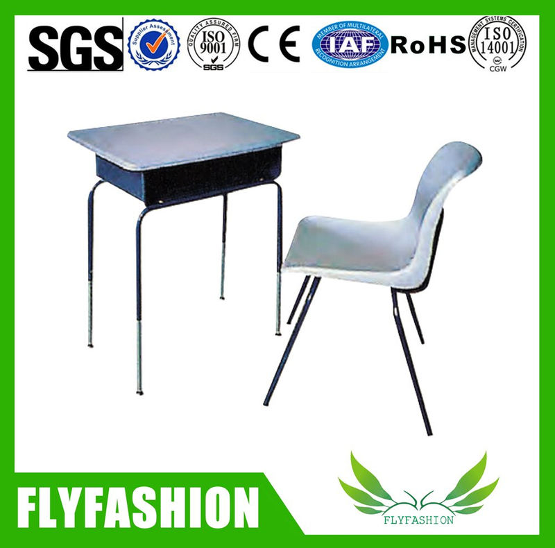 School furniture hot sale student desk and chair set (SF-76S)