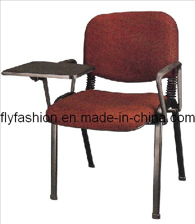 Escritorio y silla, silla con la pista, silla de entrenamiento del estudiante de la oficina