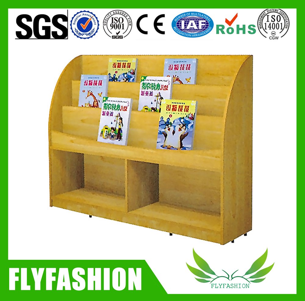 Colored Kids Cabinet School Furniture Wooden Bookcase (SF-98C)