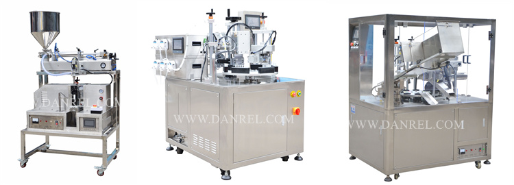 SHENZHEN DANREL Automatic Plastic Tube Filling Sealing Machines