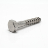 Tornillo de madera de cabeza hexadecimal SS316 DIN571 Métrica 