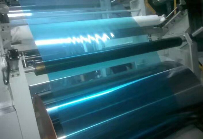 ブルーPE / PVCフィルム