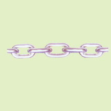 STAINLESS STEEL LINK CHAIN SUS304/316 ASTM80 STANDARD