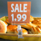 Clear Counter-top Clip on Sign Holder PST5