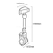 Clear Modular Sign Holders for Stores PST5-PL