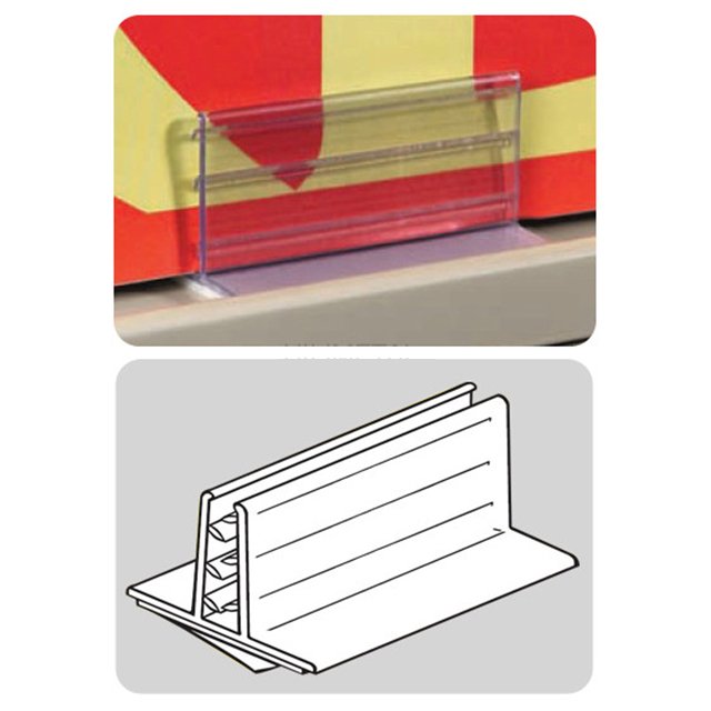 Wide Base Adhesive Sign Gripper Base W40mm SG-C16M