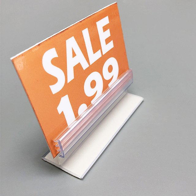 Hinge Sign Gripper with Adhesive Base SG-C15