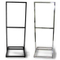 22 x 28 Poster Stand Double Sided, 2-Tiered Display - Black