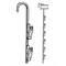 Metal Clip Strip With 12 Clips MC0012