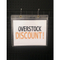 Outdoor Hanging Vinyl Fact Tag Holder With Pressed Zipper VPSZ75.5