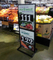 22 x 28 Poster Stand Double Sided, 2-Tiered Display - Black