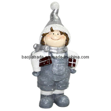 Polyresin Snowman Table Decor (BKC0130)